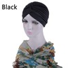 AWAYTR Turban Elastic Chemo Hat Women Strench Pleated Beanie Hat