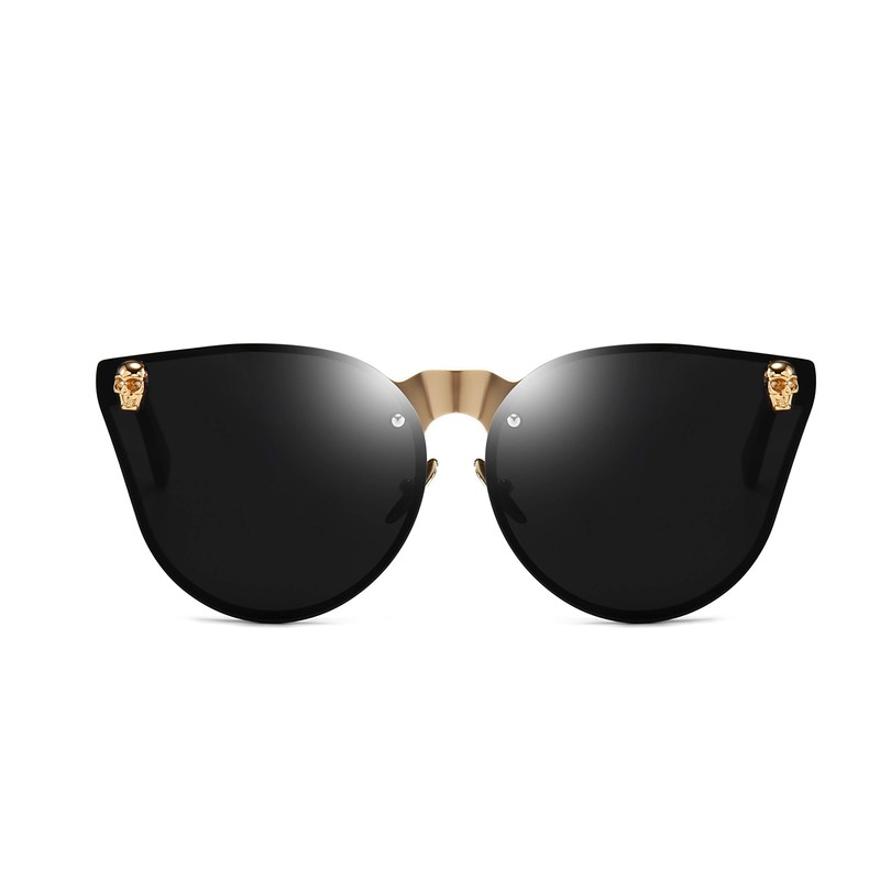 Dollger UV400 - anteojos de sol con diseño de calavera,