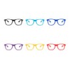 6PCS Classic Glasses Frame without Lenses Cute Pretend Frame Glasses