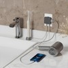 BCVVCCB 2 Pcs Regleta multicontacto Pared USB, Conector Multiple con