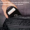 TIKIDESIGN EDC Pouch Pocket Organizer,Small Pocket Pouch with Velcro Surface
