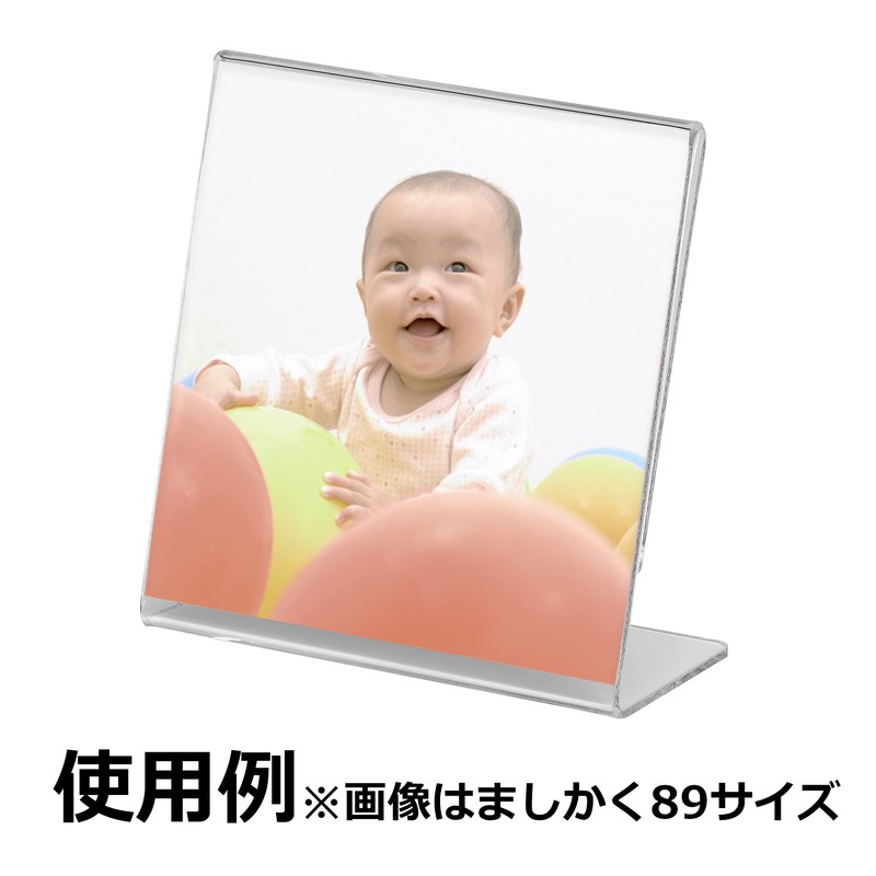 Hakuba FACL-LT Acrylic Frame Photo Frame, L Size, Vertical, L,
