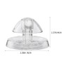 minkissy 2pcs Transparent Aquarium Snail Trap, Effective Snail Catching Device