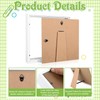 4 Pack 8 x 8in Shadow Box Picture Frame 3D