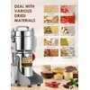 CGOLDENWALL 300g Electric Grain Grinder Mill Safety Upgraded 1500W High-speed