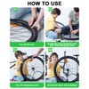 Julai Bike Tire Liner, Mountain Bicycle Tube Flat Protector Compatible