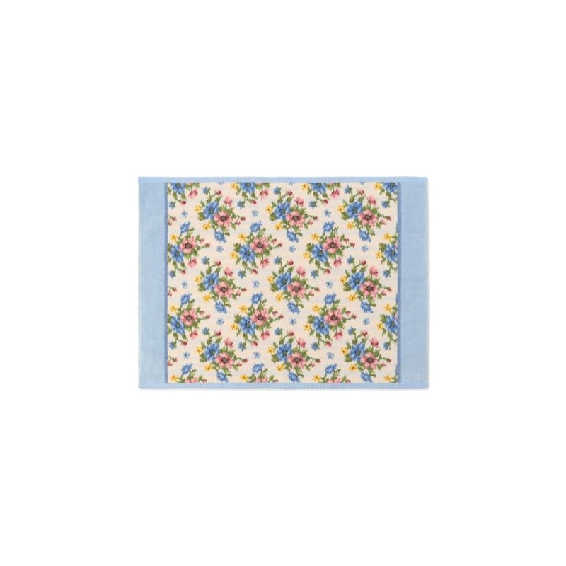 Faylor 1H8625033750108 Guest Towel, With Poppies, Women's, Gray, One Size