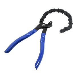 SMOTIVEPRO Exhaust Pipe Cutter Tailpipe Cutter 3/4 inch to 3 inch (19-76mm) Chain Muffler Pipe Cutter for Quiet Cutting, 14blades, Suitable for On and Off Vehicle Use