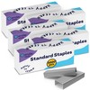 25,000 Standard Staples - 1/4 Inch Length, 210 per Strip,
