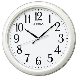 Seiko Clock Clock Radio Wave Analog White Pearl KX234W