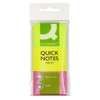 Q-Connect Quick Notes 38 x 51 mm Neon (3 Pack)