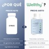 Wellthy Glicinato Magnesio 400 Cápsulas 432mg 100 Natural Puro Alta
