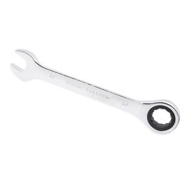 RHCXCYTJ 30mm Chrome Vanadium Steel Combination Ratcheting Wrench, 72-Tooth Ratchet, Metric Wrench