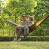 Camping Hammock, Portable Hammocks with Mosquito Net,Lightweight Nylon Parachute Hammock