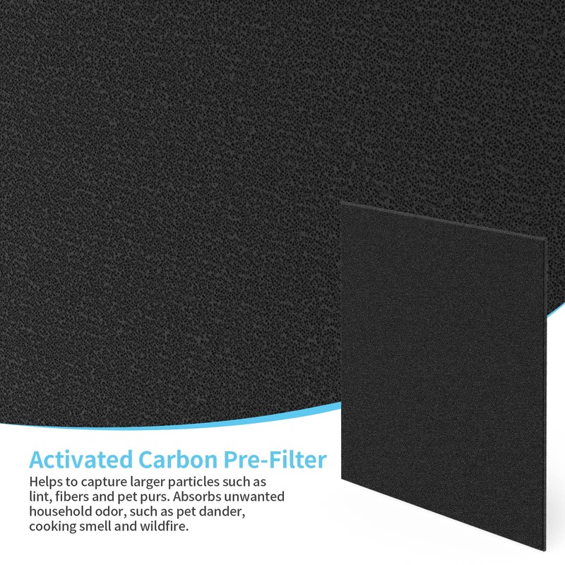 MD1-0022 Replacement Filter Compatible with Vornado Air Puri-fier Model AC300,