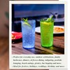 MIYOPESI 26oz Acrylic Glasses Drinkware (Set of 8), Ice-carving Unbreakable