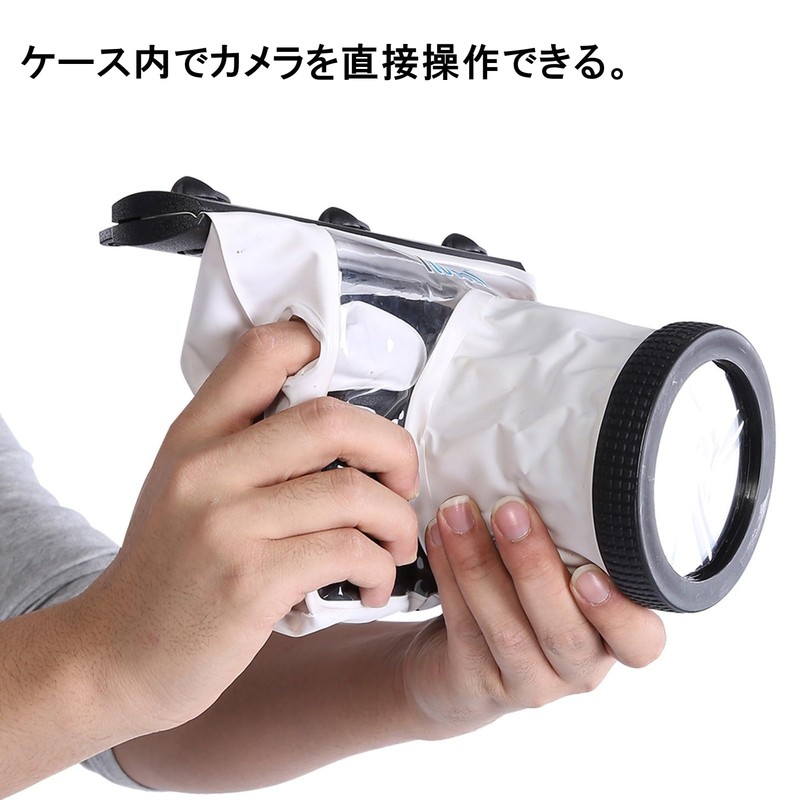 Underwater Waterproof Doving Case Bag 20M for Nikon DSLR Camera