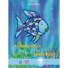 Der Regenbogenfisch (Deutsch-Englisch): Zweisprachiges Kinderbuch mit MP3-Hörbuch zum Herunterladen