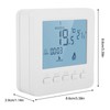 Programmable Thermostat Digital LCD Display Smart Temperature Controller 5A