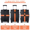 Luggage Straps for Suitcases 4 Pack, TSA Approved Travel Essentials,