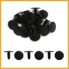 Partuto 20 Pcs 8mm Hole Dia 25mm Head Plastic Rivets