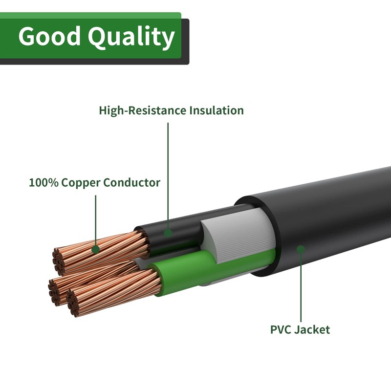 RVGUARD Welder Adapter Cord 12 Inch, NEMA 14-50P to 6-50R,