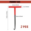 vcsjw Exhaust Spring Hooks, Pack of 2 Motorcycle Exhaust T