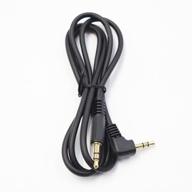 Kamon [Made by COMON] 3.5mm Stereo Cable (One Side L Type/Male Left to Male)/3.3 ft (1 m) [SS-10A]
