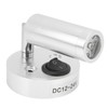 12‑24V 3W LED Reading Light Bedroom Bedside Lamp Chrome Aluminum