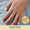 MAX + STONE Solid 10K Yellow Gold Ring for Women