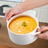 SOUJOY 6 Pack French Onion Soup Bowls, 22Oz Porcelain Serving