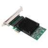 PCIE X1 Ethernet Card 4 Port RJ45 Copper Interface JL82571GB