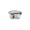 Lock&amp;Lock Oven Glass Euro Heat-Resistant Sealed Round 650ml (LLG831N) /