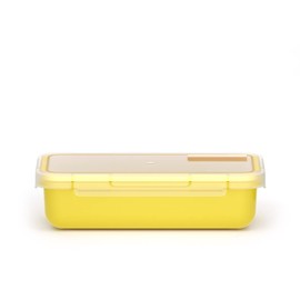 Valira 6091/14 Plastic Airtight Container 500 ml Yellow