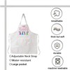 VAMSII Nails Stylist Apron Nail Tech Cosmetology Apron with Pocket