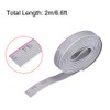 sourcing map IDC Flat Cable 2m/6.6ft Length 1.0mm Pitch 10