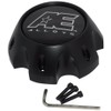 American Eagle Alloy 3312 3312-08 Flat Matte Black Wheel 6