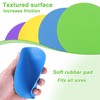 Grevosea 4Pcs Rubber Jar Opener Grippers, Jar Opener Gripper Pad