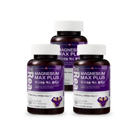 The Real Magnesium Max Plus, 120 tablets, 3 units / 더리얼 마그네슘 맥스 플러스, 120정, 3개