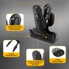 2 Pcs Heavy Duty Magnetic Clips with 1.5 Inch Mouth
