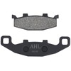 AHL 2 Pairs Motorcycle Front/Rear Brake Pads Kit Compatible with