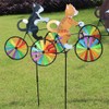 Animal Bicycle Wind Spinner for Garden Decoration – Playful Outdoor