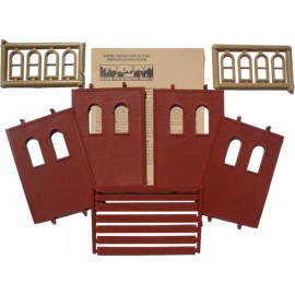 Woodland Scenics Design Preservation 2 Story High Arched 2-Window HO Scale 30109