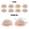 4 Pairs DOUBLE-LAYER Practice Lash Strips for Lash Mannequin Head,