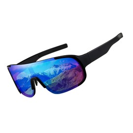 TIANYESY Polarized sunglasses for men and women sporty sunglasses stylish oversized frames lightweight outdoor sports