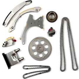 OCPTY Timing Chain Kit fits for 9-0195SC for Buick Rainier for Chevy Colorado Trailblazer 4.2L 2.8L 3.5L 2.9L 3.7L 2004 2007