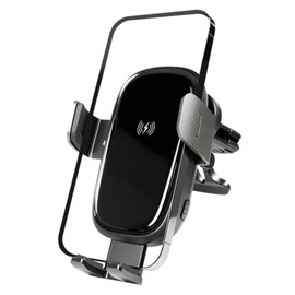 LogiLink PA0277 Car Air Vent Wireless Phone Charger Mount Holder 360° Rotation Suitable for 4.7-7 inch Smartphones