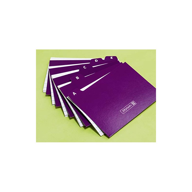 BRUNNEN Colour Code 102058060 Index Box Dimensions 8.5 x 7.5