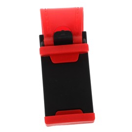 Tofficu Rotatable Car Phone Mount Steering Wheel Holder for Easy Access to Calls and Navigation Compatible with Smartphones Red