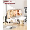 Sakugi Heavy Duty Clothes Rack - Garment Rack with Extendable